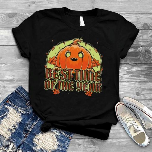 Pumpkin Autumn Halloween best time of the year shirt