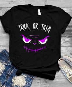 Purple Face Trick Or Treat Halloween shirt