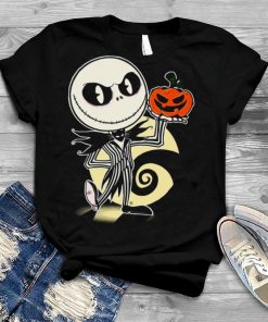 Retro Jack Skellington With A Halloween Pumpkin shirt