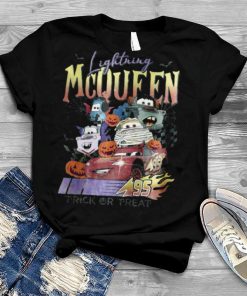 Retro Lightning Mcqueen Halloween Disneyland Christmas shirt