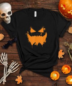 Scary Pumpkin Costume Evil Pumpkin Happy Halloween T Shirt