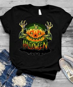 Scary Pumpkin Head Halloween shirt