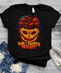 Scary Pumpkin Heads Halloween Scary Pumpkin Boys Costume shirt