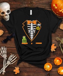 Skeleton Tuxedo Spooky Funny Halloween T Shirt
