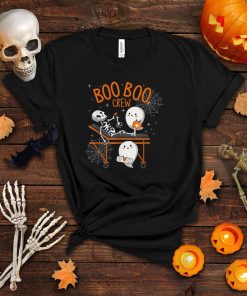 Skeletons & Ghosts Boo Boo Crew Funny Nurse Halloween T Shirt