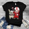 Skull And Joker Nebraska Cornhuskers Halloween T shirt