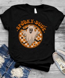 Spooky Dude Funny Party Cute Ghost Kid Boohim Pumpkin Halloween shirt