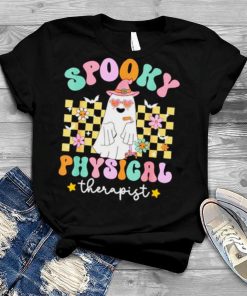 Spooky Physical Therapist Halloween PT Cute Ghost DPT shirt