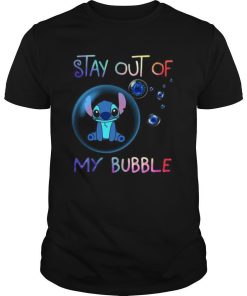 Stitch stay out of my bubble covid 19 shirt