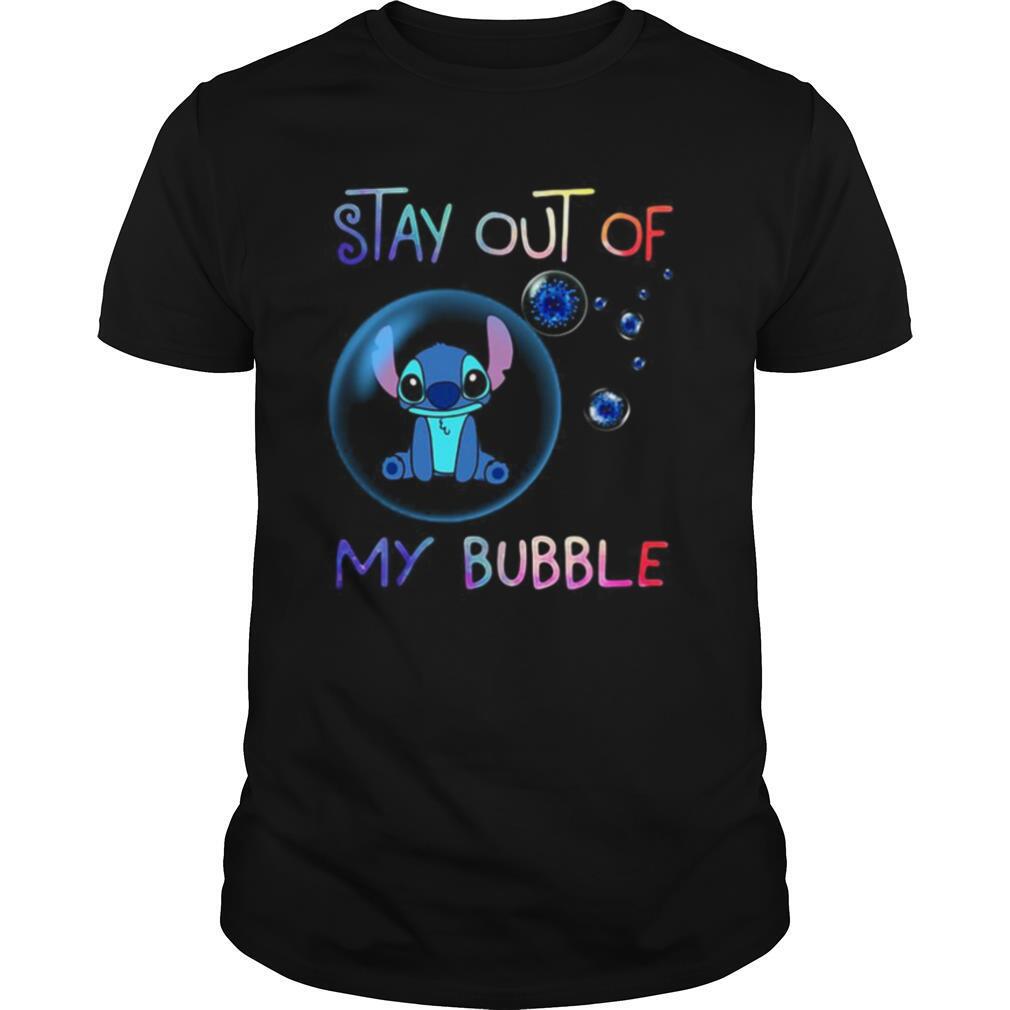 Stitch stay out of my bubble covid 19 shirt Stitch stay out of my bubble covid 19 shirt