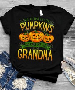 The Cutest Little Pumpkins Call Me Grandma Halloween TShirt