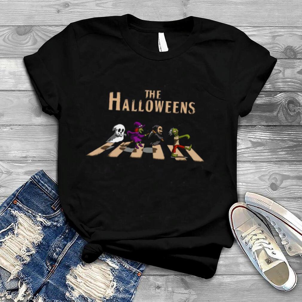 The Halloweens Horror Team Friends Inspired By Abbey Road The Beatles shirt The Halloweens Horror Team Friends Inspired By Abbey Road The Beatles shirt