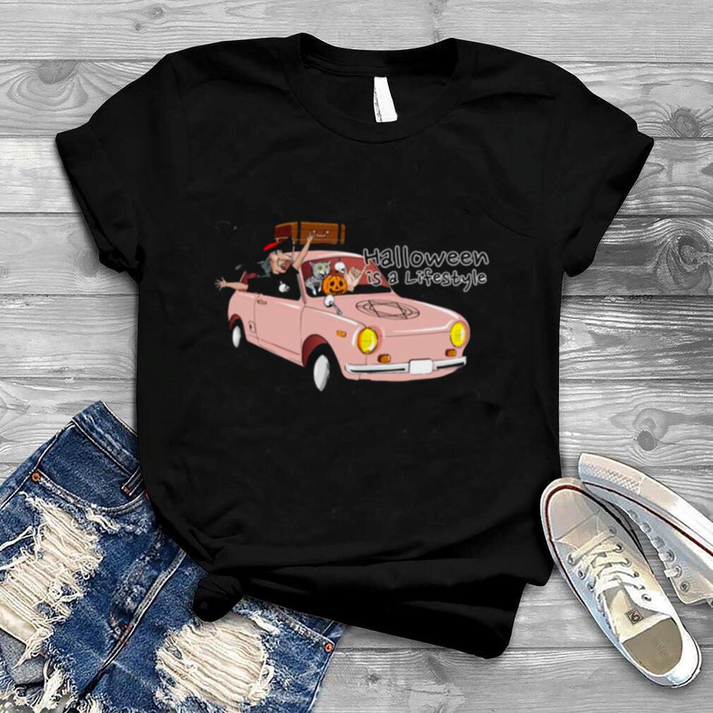 The Happy Witch Is Taking The Minions On A Road Trip Halloween Is A Lifestyle shirt The Happy Witch Is Taking The Minions On A Road Trip Halloween Is A Lifestyle shirt