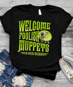 The Haunted Mansion Welcome Foolish Muppets Disneyland Halloween Fall shirt