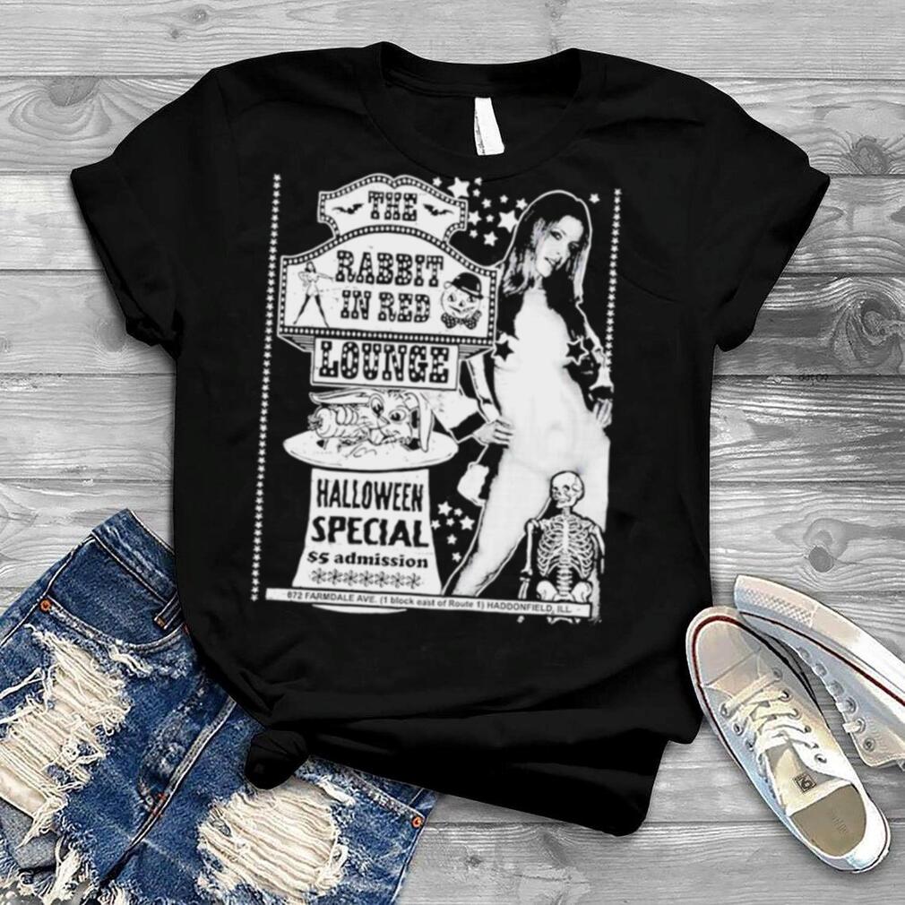 The Rabbit in red lounge Halloween Special shirt The Rabbit in red lounge Halloween Special shirt