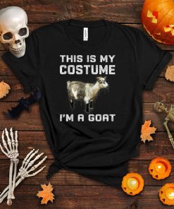 This Is My Costume I’m A Goat T Shirt Funny Halloween T Shirt
