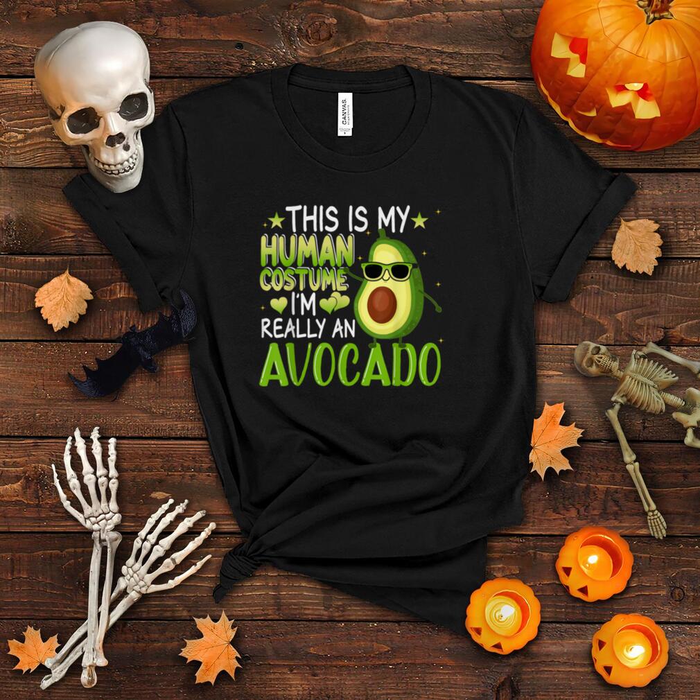 This Is My Human Costume Avocado Funny Halloween Fruit Vegan T Shirt This Is My Human Costume Avocado Funny Halloween Fruit Vegan T Shirt
