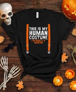 This Is My Human Costume I’m Really A Toaster Halloween Kids T Shirt