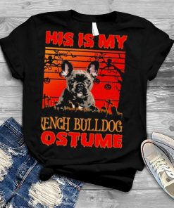 This is my French Bulldog Costume vintage Halloween shirt
