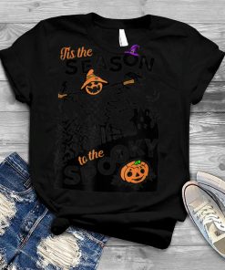 Tis The Season To Be Spooky Halloween Pumpkin T Shirt