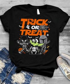 Trick Or Treat Star Wars Halloween Trick Or Treat Darth Vader T Shirt