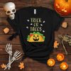 Trick or Treat Taco Food Halloween Shirts Pumpkin Tee