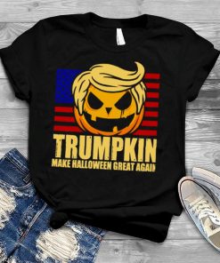 Trumpkin America Flag Trump Halloween Spooky Night shirt