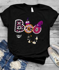 Typography Boo Halloween Costume Spiders shirt