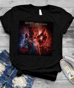 Universal Studios Halloween Horror Nights Never Go Alone Stranger Things Netflix Shirt
