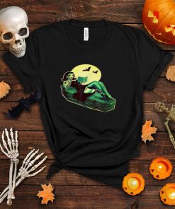 Vampire Pin Up Girl Halloween T Shirt