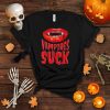 Vampires Suck TShirt Bloodsucking Mouth Halloween Costume