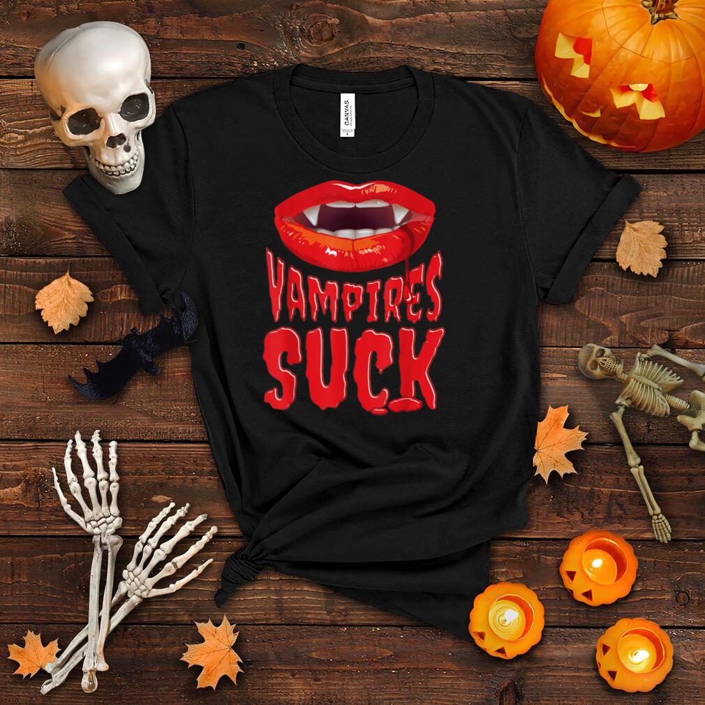 Vampires Suck TShirt Bloodsucking Mouth Halloween Costume Vampires Suck TShirt Bloodsucking Mouth Halloween Costume