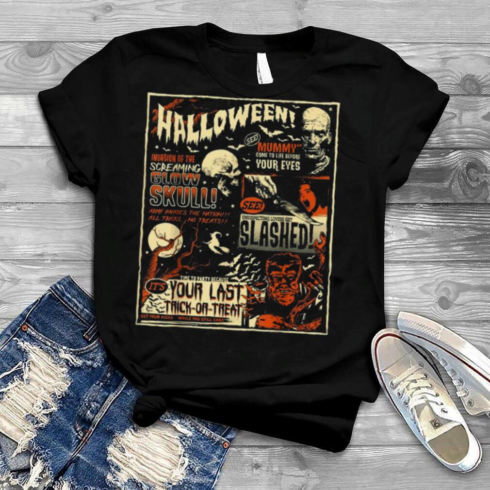 Vintage Horror Movie Poster Terror Old Time Halloween shirt Vintage Horror Movie Poster Terror Old Time Halloween shirt