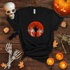 Vintage Retro Sunset Halloween Zombie Hand Scary Costume T Shirt