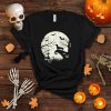 Weenie Dog And Moon Dachshund Halloween Pumpkin T Shirt