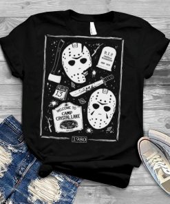 Welcome Campers Halloween Mask Jason Voorhees shirt