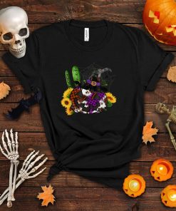 Western Desert Pumpkin Leopard Cactus Halloween Fall Autumn T Shirt