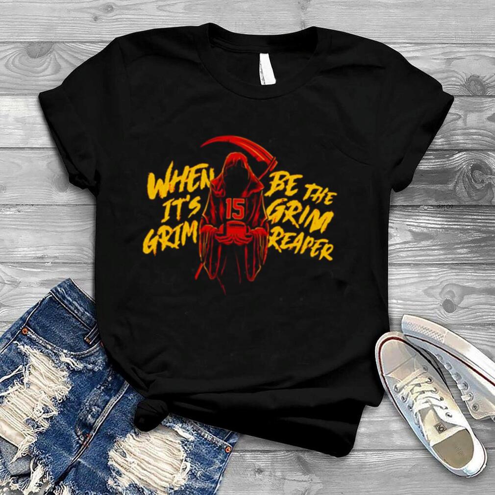 When It’s Grim The Grim Reaper Orange For Halloween shirt When It’s Grim The Grim Reaper Orange For Halloween shirt