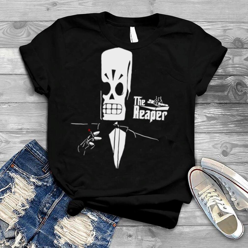 White Art The Reaper Halloween shirt White Art The Reaper Halloween shirt