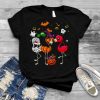 Witch Flamingo Halloween 2022 tee shirt