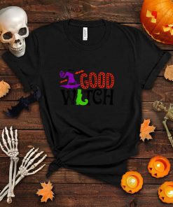 Womens Good Witch Halloween Costume Bat And Boot Graphic Tee T Shirt