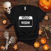 Worm Costume Funny Easy Last Minute Halloween Gift T Shirt