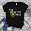 Yellow Design The Grim Reaper Halloween shirt