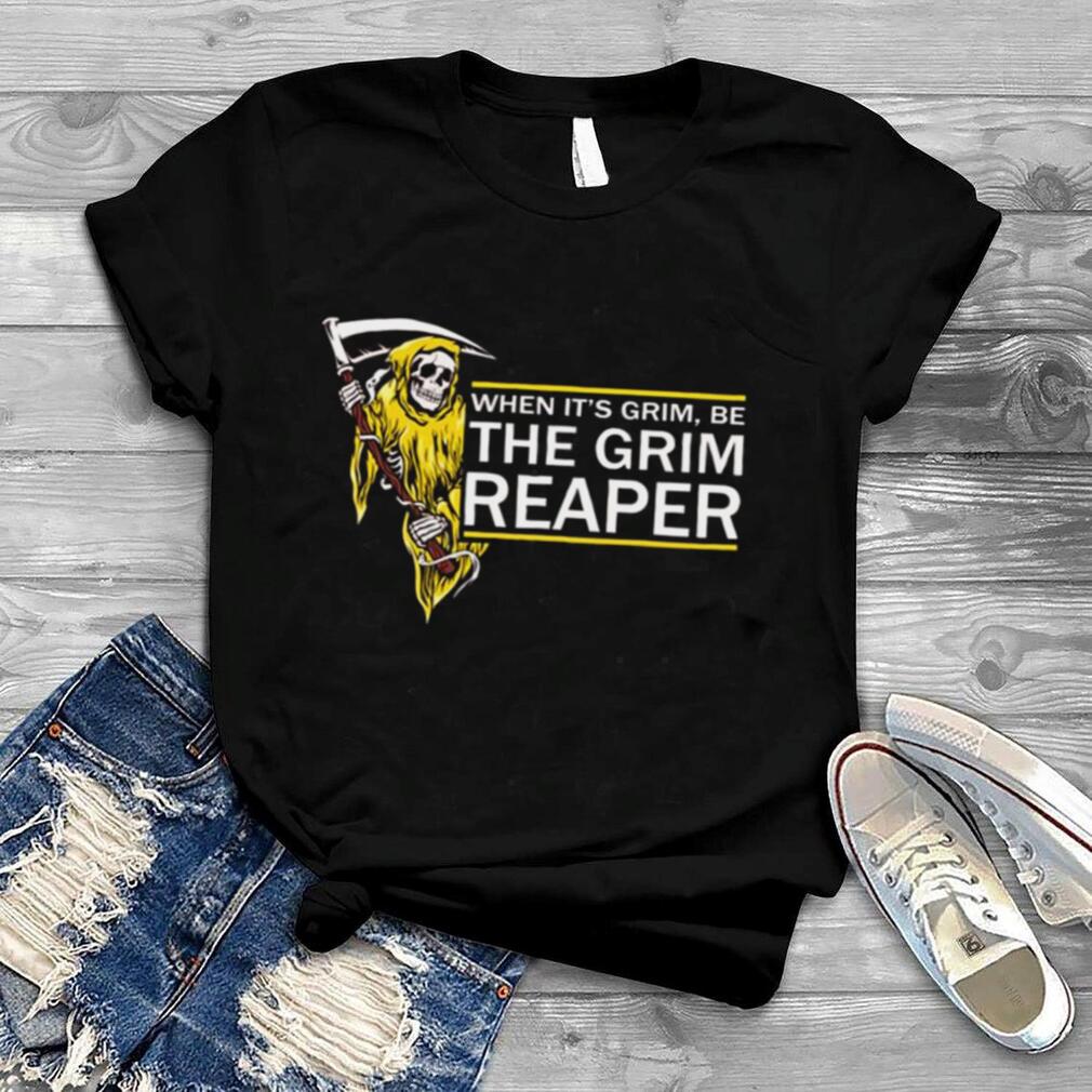 Yellow Design The Grim Reaper Halloween shirt Yellow Design The Grim Reaper Halloween shirt