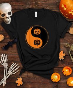 Yin Yang Pumpkin Martial Arts Costume Cool Halloween Gifts T Shirt