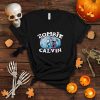 Zombie CALVIN T Shirt Halloween Simple Costume T Shirt