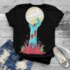 Zombie Hands Volleyball Funny Halloween Horror Scary Costume Shirt