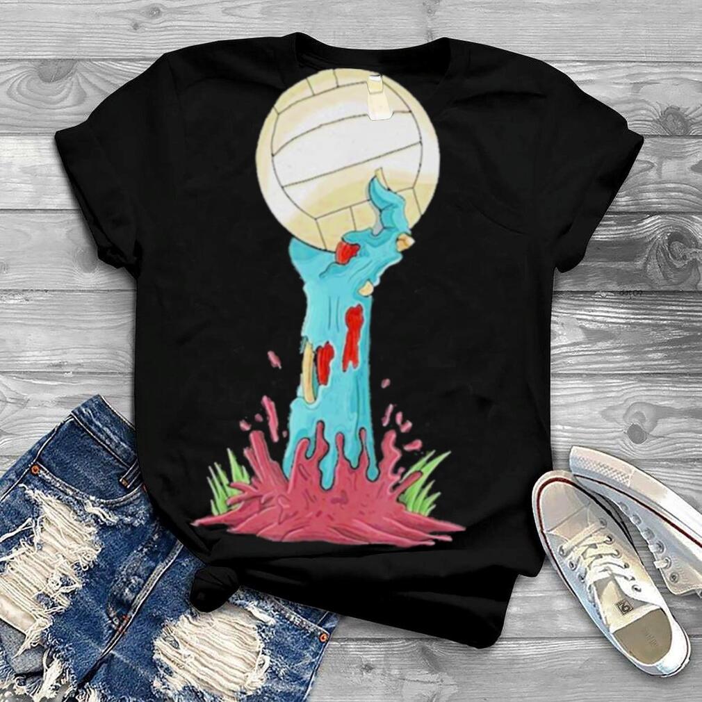 Zombie Hands Volleyball Funny Halloween Horror Scary Costume Shirt Zombie Hands Volleyball Funny Halloween Horror Scary Costume Shirt