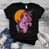 Zombie Unicorn Toy Full Moon Spooky Halloween Shirt