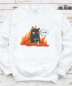 A Cat Drinking Coffee Meme, A Cat Drinking Coffee, Cat On Caffeine Shirt A Cat Drinking Coffee Meme, A Cat Drinking Coffee, Cat On Caffeine Shirt
